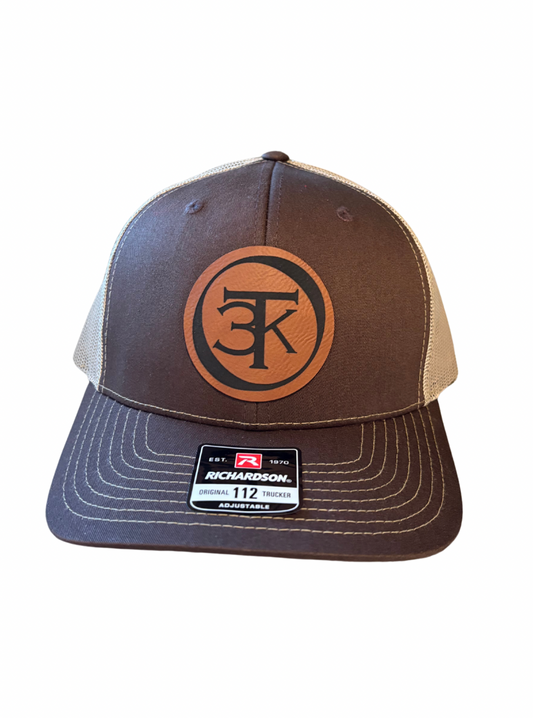 3TK Brown/Light Brown Cap