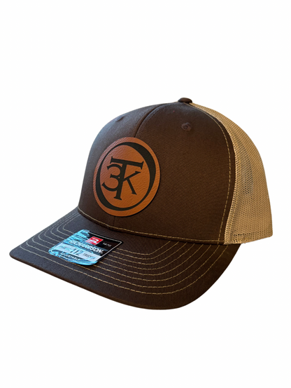3TK Brown/Light Brown Cap