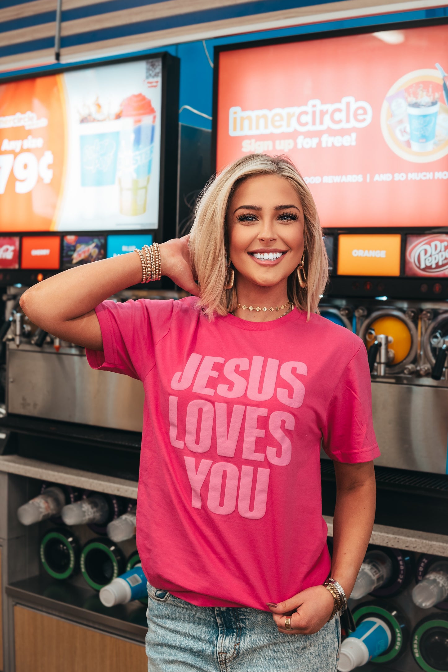 Jesus Loves You Gildan T-Shirt