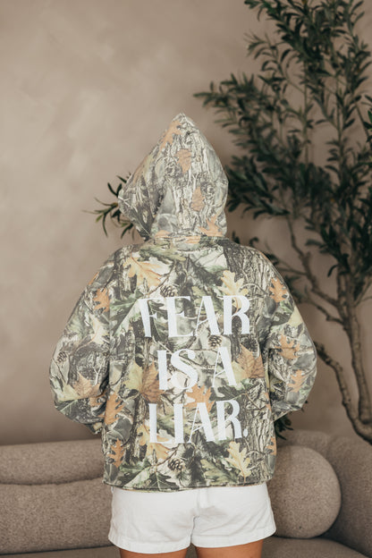 Fear is a Liar - Camo Hoodie (unisex)