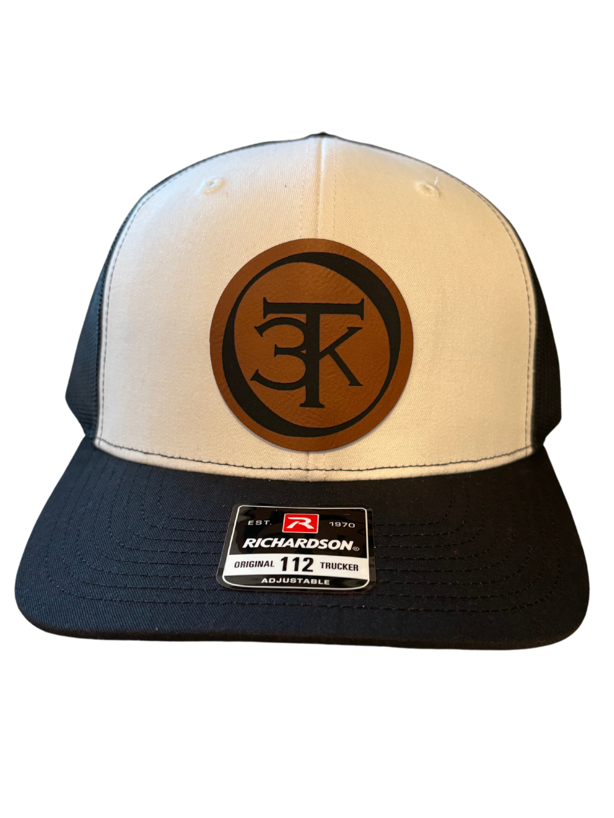 3TK White/Black Cap