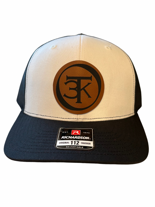 3TK White/Black Cap