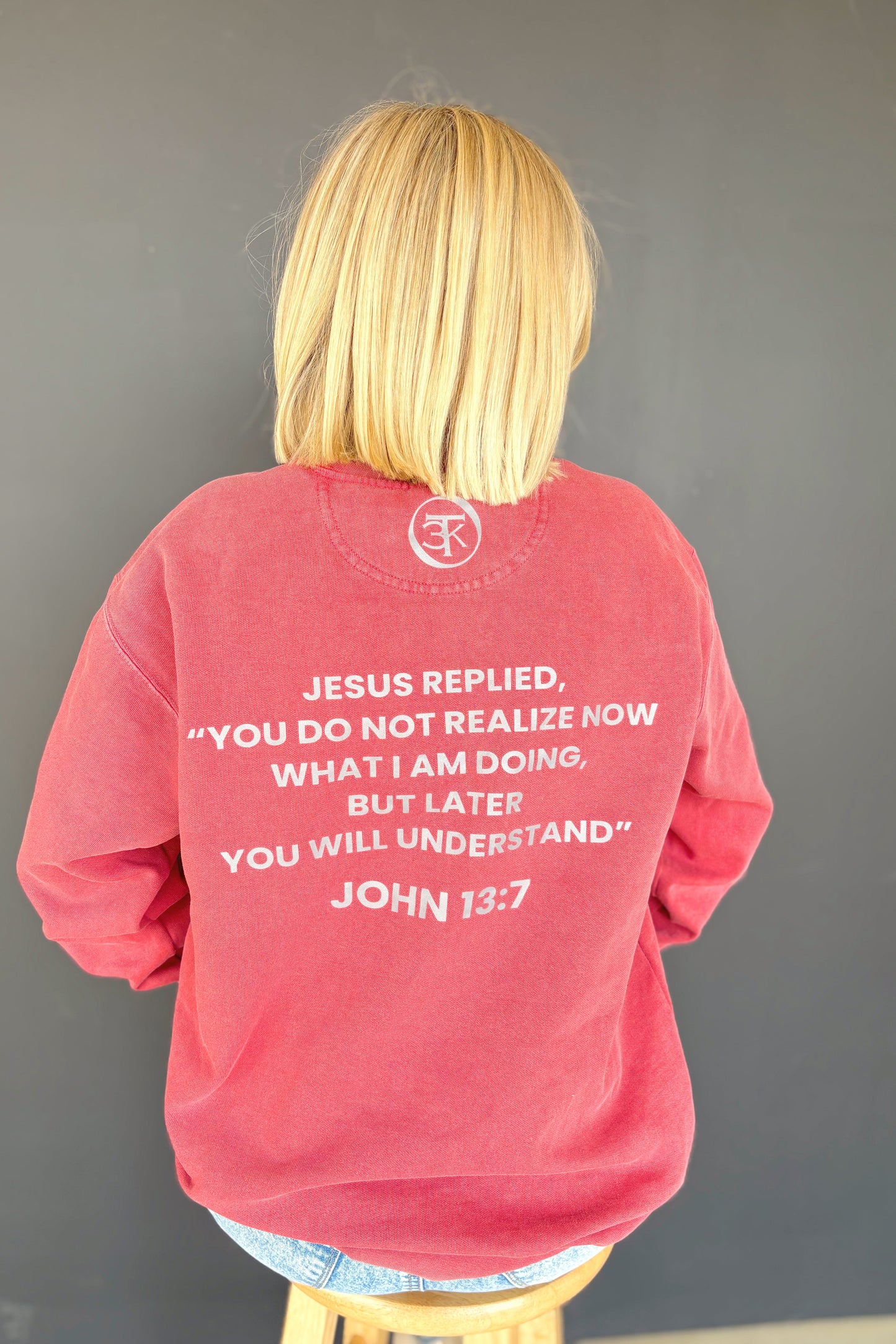 John 13:7 Comfort Colors Crewneck