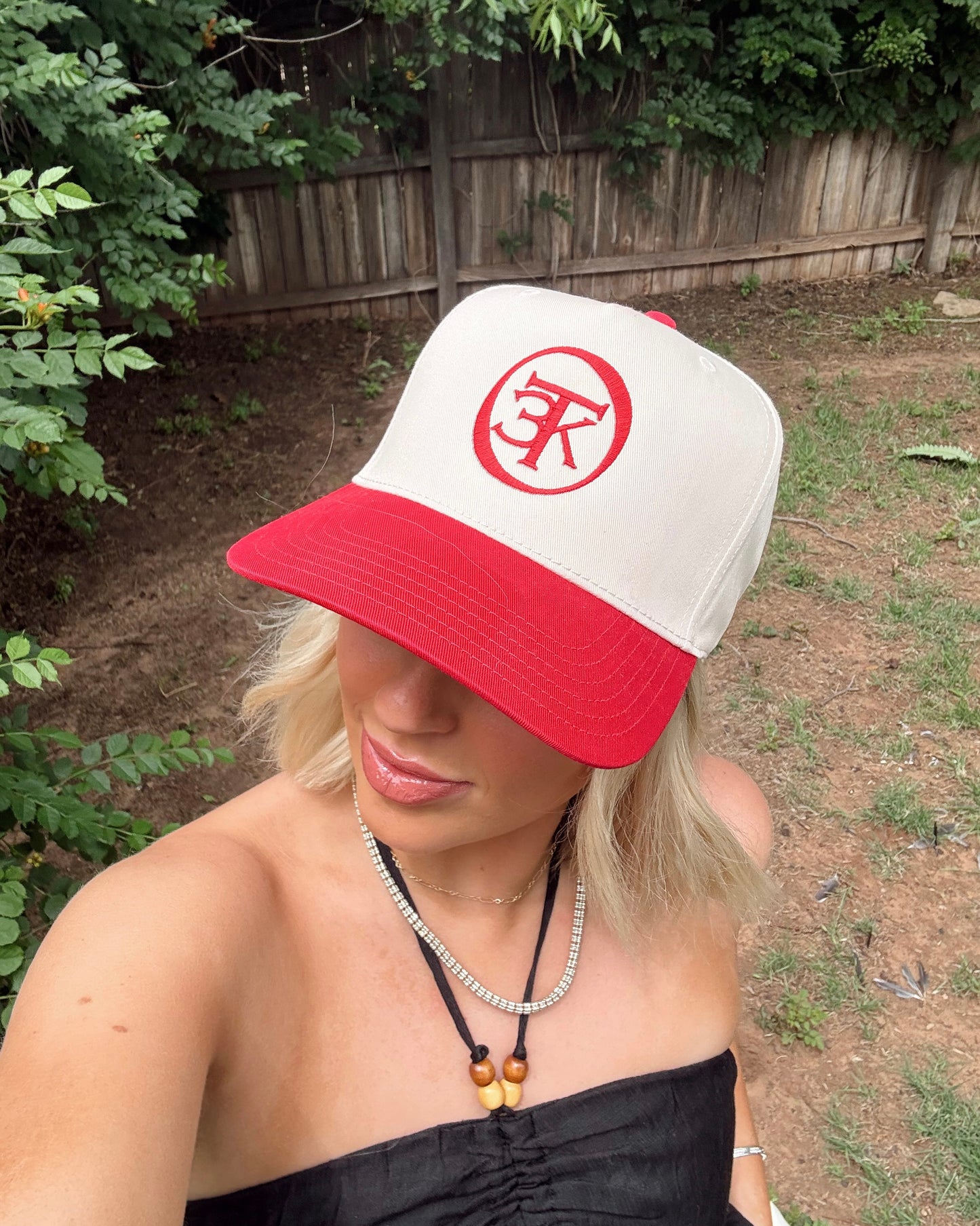 Red 3Tk Cap