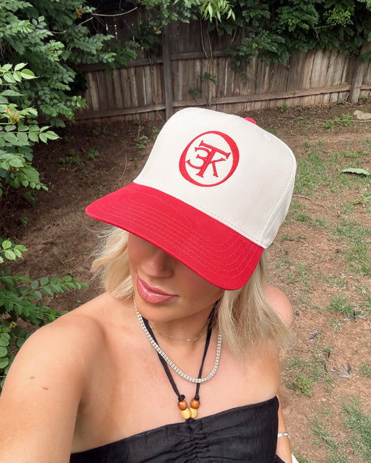 Red 3Tk Cap