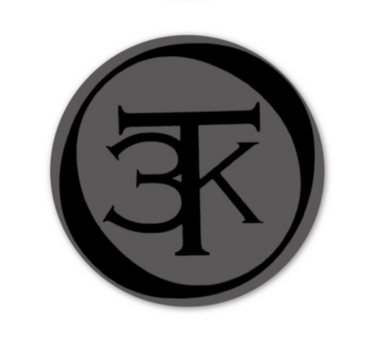Grey Vinyl Sticker