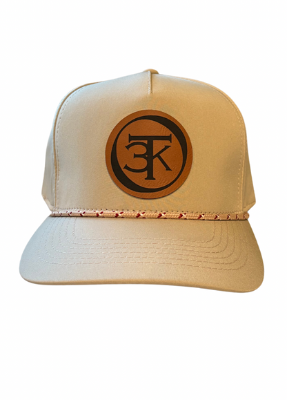 3TK Khaki Rope Cap